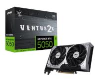 MSI RTX5050 VENTUS 2X OC 8GB GDDR6 128B DX12 PCIE 5.0 X16 (3XDP 1XHDMI) - 1